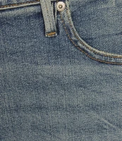 Good American Plus Size Good Standard Mid Rise Straight Jeans