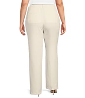 Good American Plus Size Luxe Suiting Column Trouser