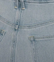 Good American Plus Soft Tech Good Legs Mid-Rise Flare Jeans