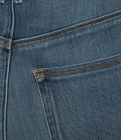 Good American Plus Soft Tech Good Legs Straight Jeans