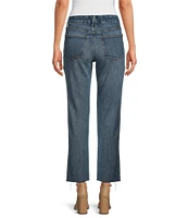 Good American Soft Tech Good Legs Straight Jeans