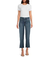 Good American Soft Tech Good Legs Straight Jeans