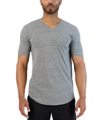 Goodlife Tri-Blend Scallop Short-Sleeve V-Neck T-Shirt