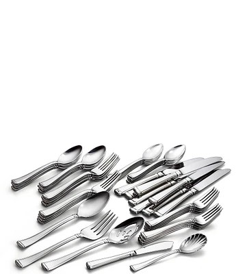 Gorham Column 45-Piece Stainless Steel Flatware Set