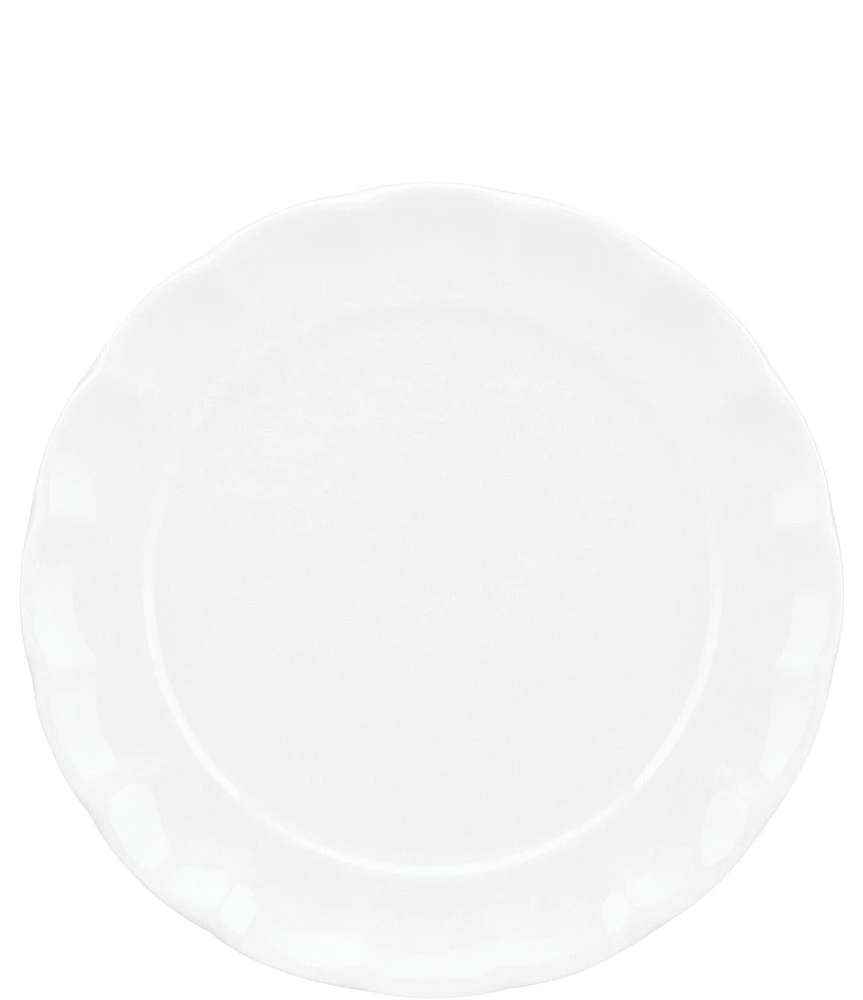 Gorham Manor Scalloped Bone China Salad Plate