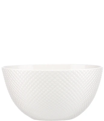 Gorham Woodbury Embossed Bone China All-Purpose Bowl