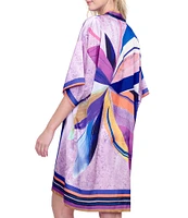 Gottex Paradiso Bandeau Open Front Kimono Swim Cover-Up
