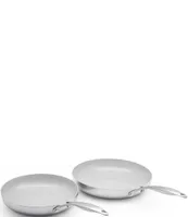 GreenPan Venice Pro Evershine Ceramic Non-Stick 2-Piece Open Fry Pan Set, 8#double; & 10#double;