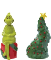 Grinch Collection #double;Grinch & Presents#double; Salt & Pepper Set