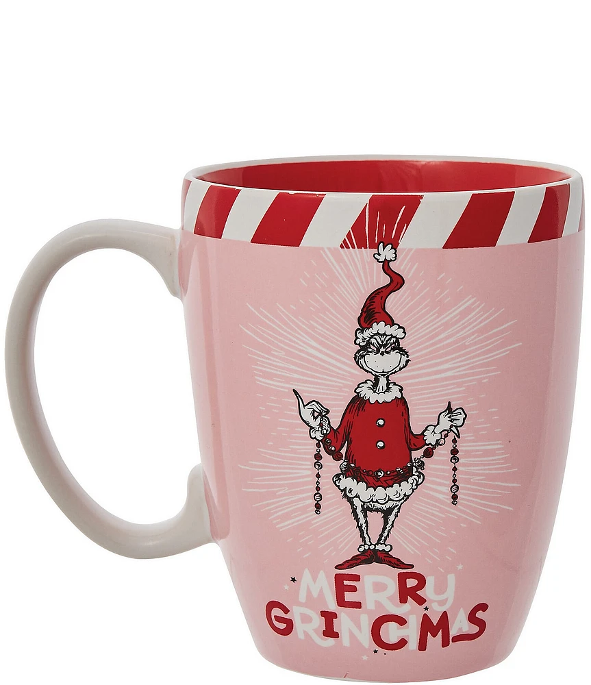 Grinch Merry Grinchmas Pink Mug