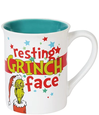 Grinch Resting Grinch Face Mug