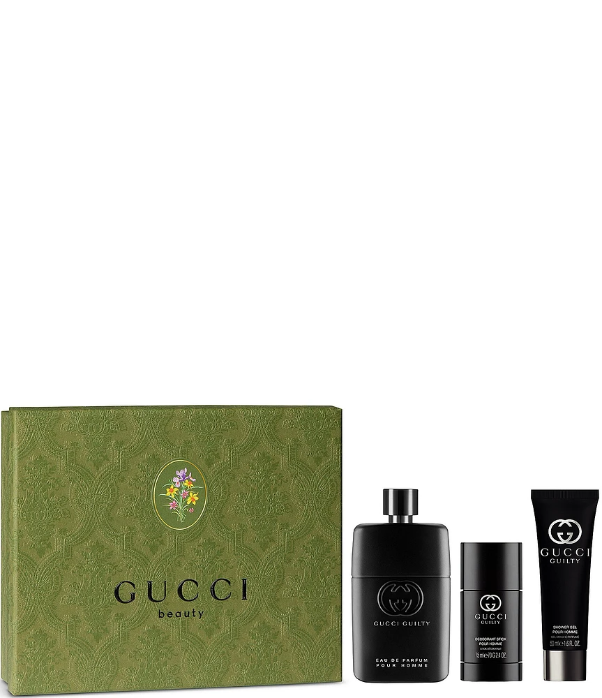 Gucci Men's 3-Pc. Guilty Eau de Parfum Spring Gift Set