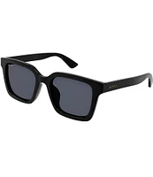 Gucci Men's Minimal 54mm Square Sunglasses