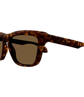 Gucci Men's Twinsburg 55mm Havana Square Sunglasses