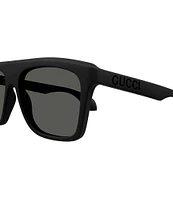 Gucci Men's Twinsburg 57mm Rectangle Sunglasses