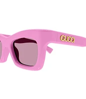 Gucci Women's Fashion Show 50mm Cat Eye Sunglasses