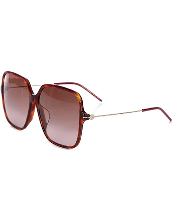 Gucci Women's GG1267SA 60mm Square Sunglasses