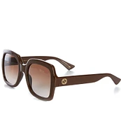 Gucci Women's GG1337S 54mm Square Sunglasses