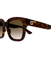 Gucci Women's GG1338S 54mm Havana Cat Eye Sunglasses