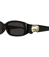 Gucci Women's Hailey 54mm Rectangle Sunglasses