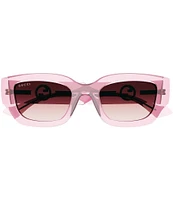 Gucci Women's La Piscine 51mm Square Sunglasses