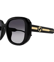 Gucci Women's La Piscine 54mm Square Sunglasses