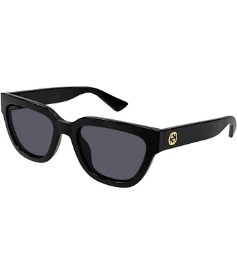 Gucci Women's Minimal GG 54mm Cat Eye Sunglasses