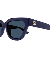 Gucci Women's Minimal GG 54mm Cat Eye Sunglasses