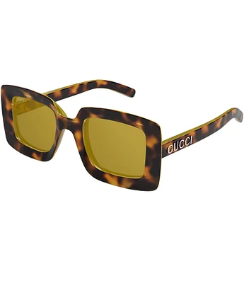 Gucci Women's Sunset Boulevard 51mm Havana Square Sunglasses