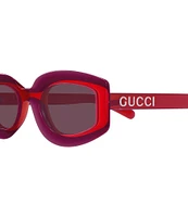 Gucci Women's Sunset Boulevard 51mm Ombre Geometric Sunglasses