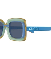 Gucci Women's Sunset Boulevard 51mm Ombre Square Sunglasses