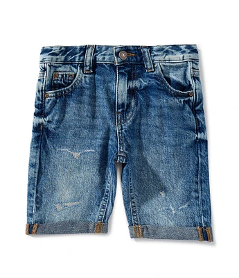 Guess Little Boys 2T-7 Distressed Denim Shorts
