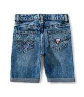 Guess Little Boys 2T-7 Distressed Denim Shorts