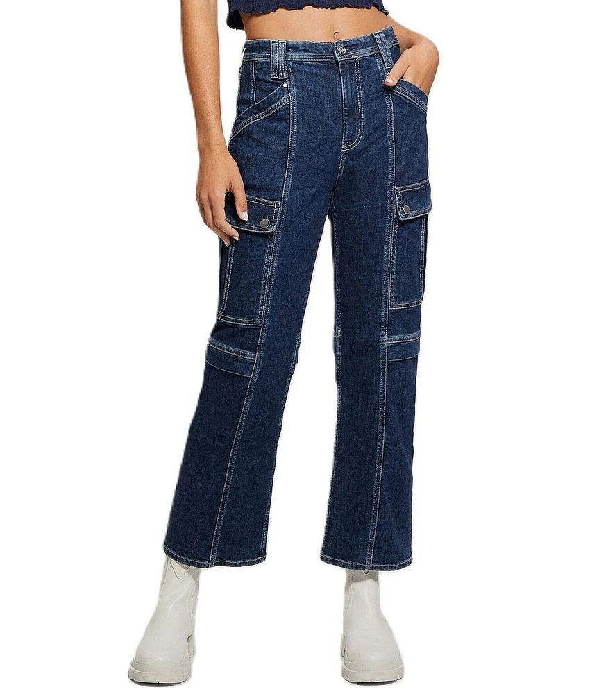 Guess 80s High Rise Cargo Jeans