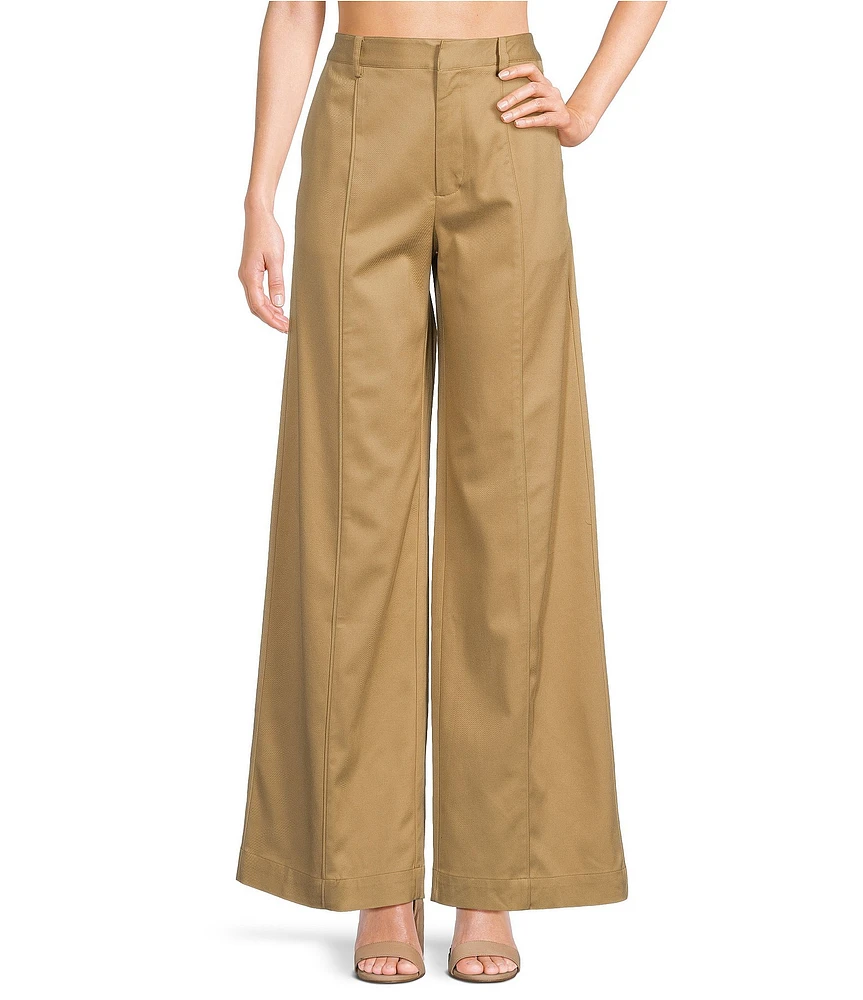 Guess Ambre Twill Coordinating Wide Leg Pants