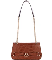 Guess Arlena Convertible Lizard Crossbody Bag