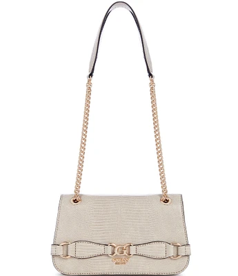 Guess Arlena Convertible Lizard Crossbody Bag