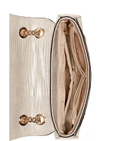 Guess Arlena Convertible Lizard Crossbody Bag