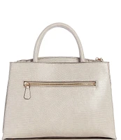 Guess Arlena Girlfriend Lizard Satchel Bag