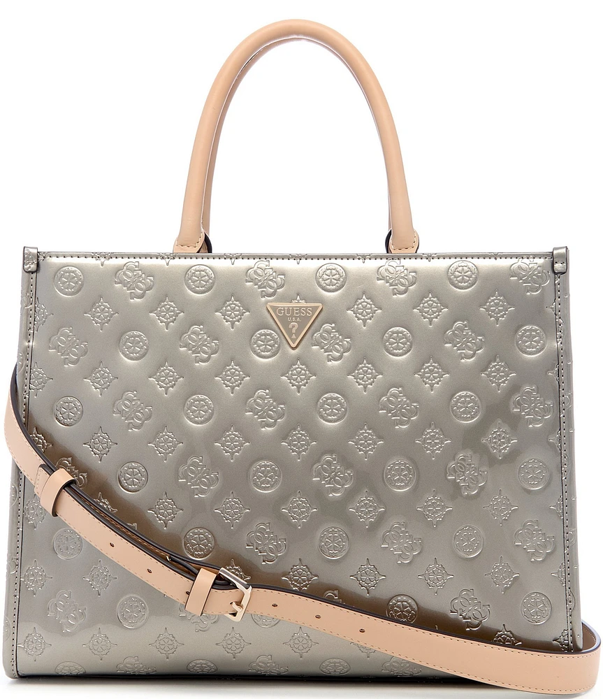 Guess Arnela Metallic Girlfriend Tote
