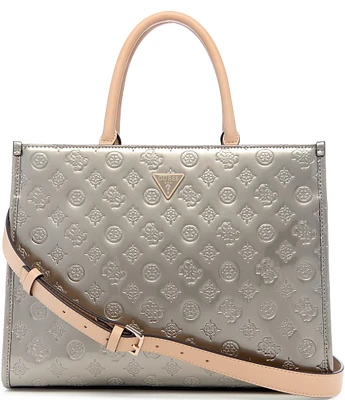 Guess Arnela Metallic Girlfriend Tote