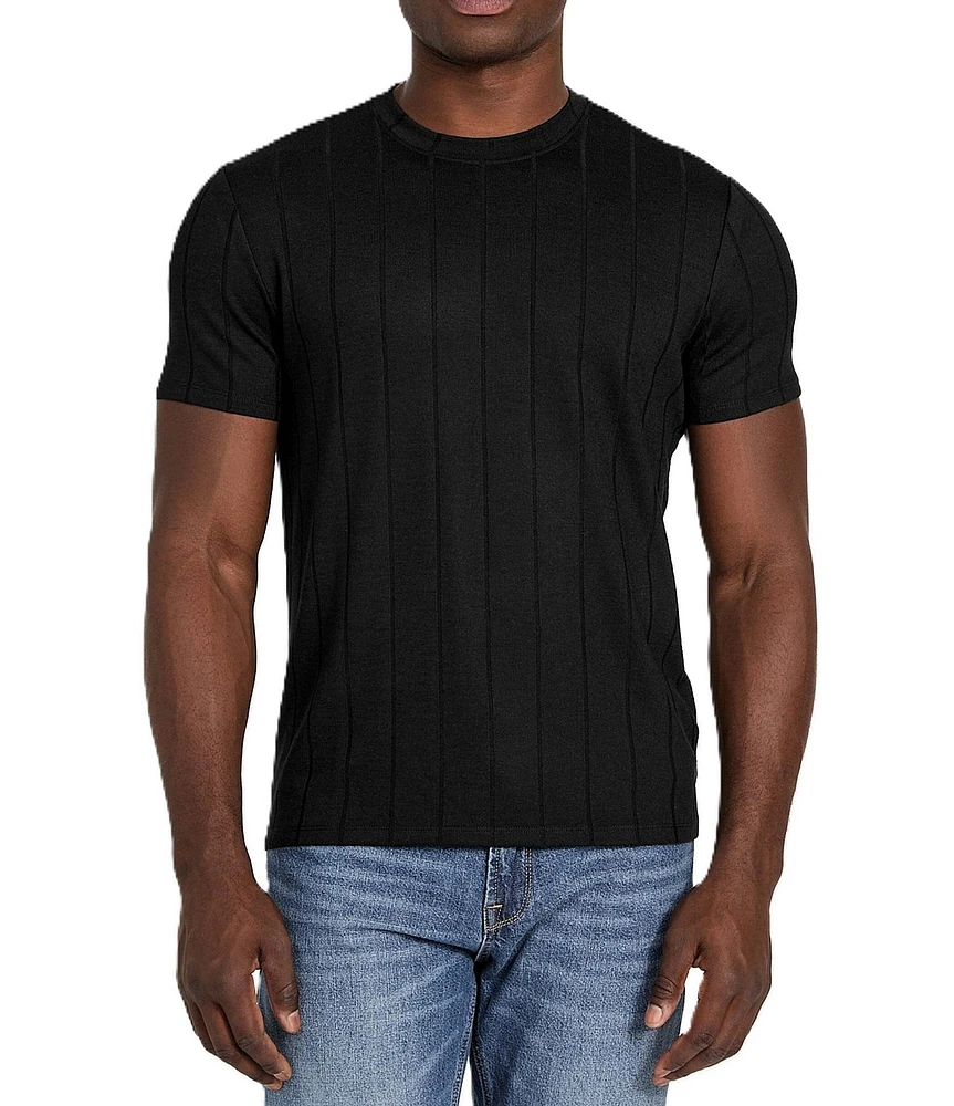 Guess Axel Ribbed Short Sleeve Pullover