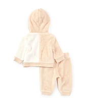 Guess Baby Boys Newborn-24 Months Long Sleeve Color Block Hoody Jacket & Pants 2-Piece Set