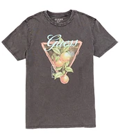 Guess Basic Paradise Short Sleeve Graphic T-Shirt