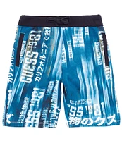 Guess Big Boys 8-18 Allover Printed Shorts