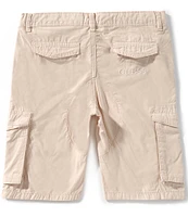 Guess Big Boys 8-18 Garment Dye Poplin Cargo Shorts