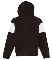 Guess Big Boys 8-18 Long Sleeve Guess Hooded Sweater