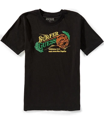 Guess Big Boys 8-18 Short Sleeve Oversize Guess T-Shirt