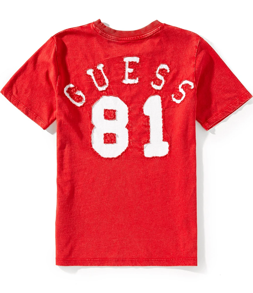 Guess Big Boys Short-Sleeve Logo Oversized T-Shirt