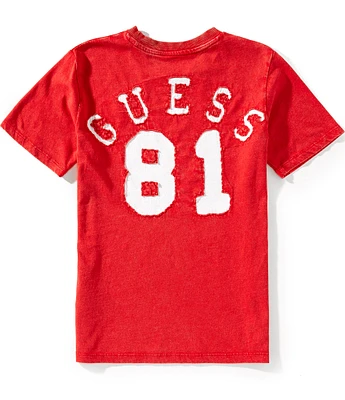 Guess Big Boys Short-Sleeve Logo Oversized T-Shirt